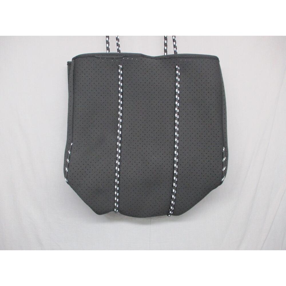 Black‎ Stylish Perforated Tote Bag Women Size O/S